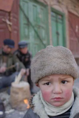 カシュガルの市場